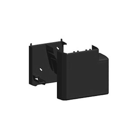 Iboco 45140 Angle plat avec fond goulotte - NPAN-F 134x55 N - Noir - TA-C45