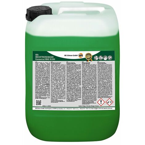 IBS-Industriereiniger Konzentrat WAS 50.900 20 L Kanister
