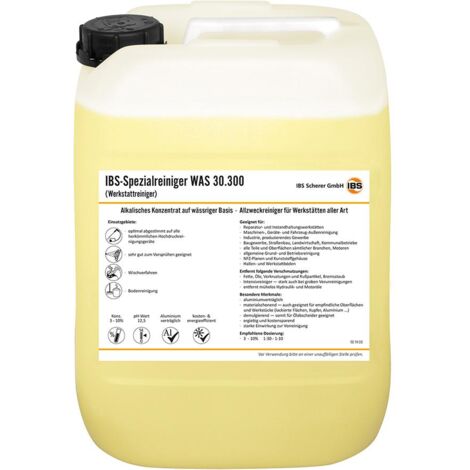 IBS-Spezialreiniger Werkstattreiniger WAS 30.300 20 L Kanister
