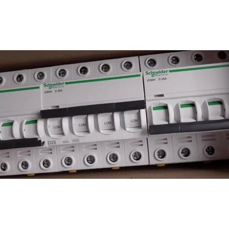 iC60H 4P D 25A SCHNEIDER A9F08425 DISJONCTEUR ( iC60N )
