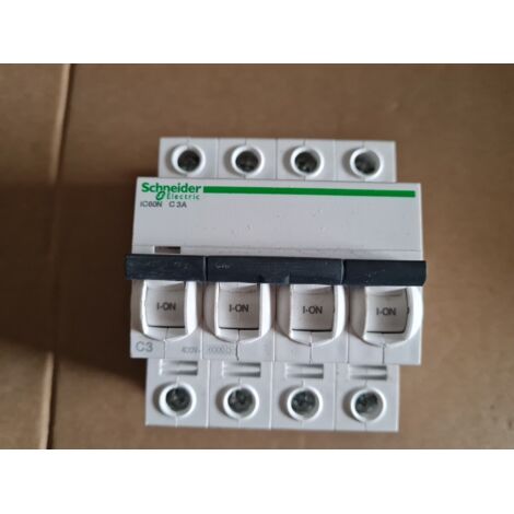 iC60N , iC60H iC60L 4P C 3A DISJONCTEUR SCHNEIDER