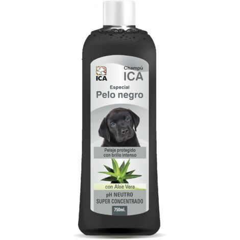 ICA chpm31 Shampoo per Cani, Speciale per Pelo Nero, con Aloe Vera