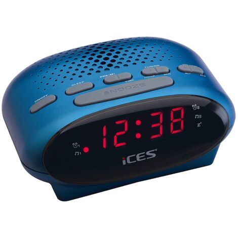 ICES Radiowecker Blau