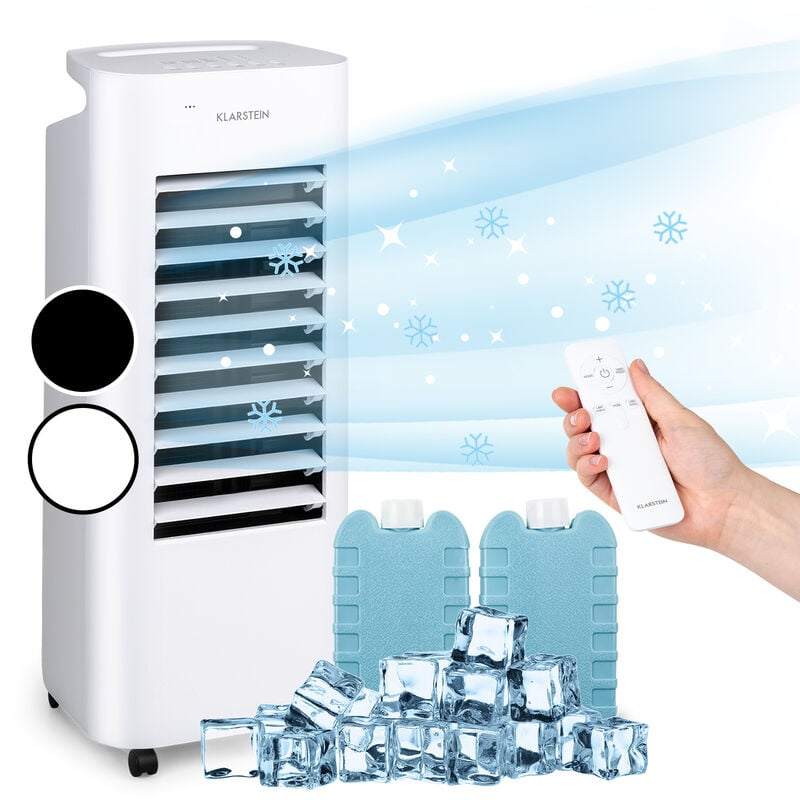 Klarstein - Rafraîchisseur d'air 4 en 1 IceWind Max 330m³/h 60W Blanc