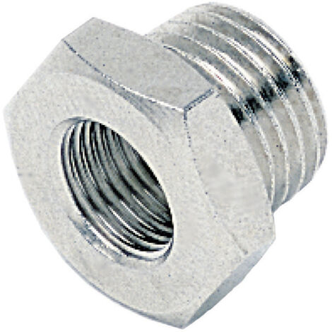ICH  20908 Reduzierverbindung Innengewinde 3/8" Außengewinde 1/2"   1 St.