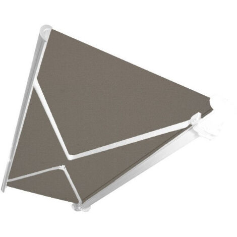 Ici Store – Store banne coffre intégral motorisé 2,75 x 2m – Structure aluminium gris – Toile Dickson® 100% acrylique – Filtration UV 90-100%