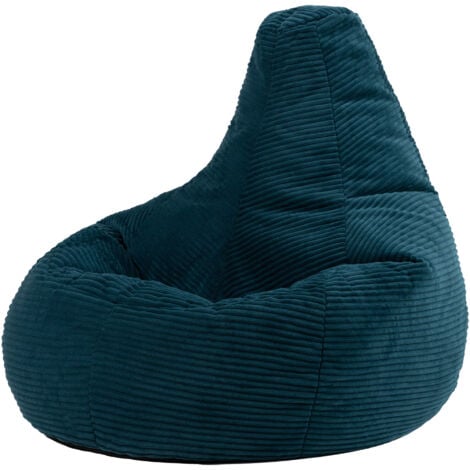 ICON Dalton, Poufs de Salon pour Adultes, Vert Sarcelle, OEKO-TEX