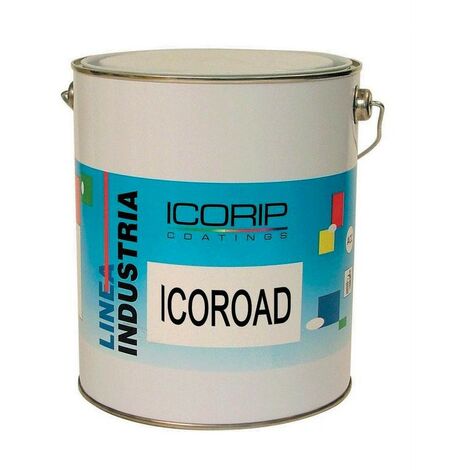icoroad trafic peinture peinture pour signalisation routière, jaune .kg.5 - Salon