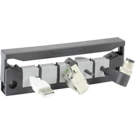 Icotek KEL-QUICK E5 Kabeleinführungsleiste     Polyamid Schwarz 1 St.