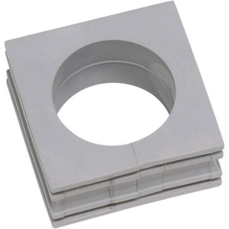 Icotek KT 23 Passacavo scanalato Ø (max.) 24 mm Gomma Grigio 1 pz.