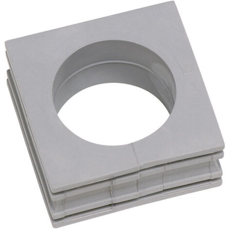 Icotek KT 29 Kabeldurchführung geschlitzt  Klemm-Ø (max.) 30 mm  Elastomer Grau 1 St.