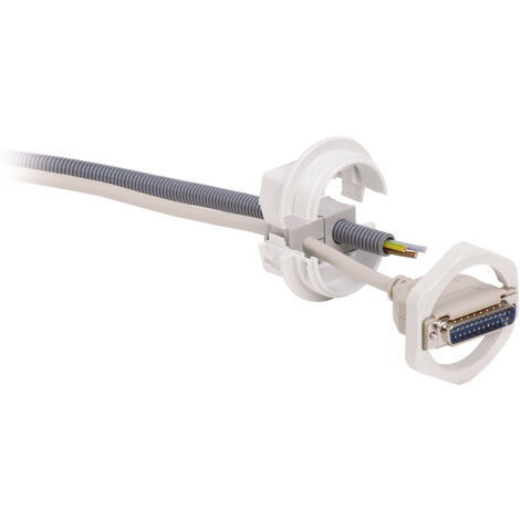Icotek KVT 50/2 SUB-D25 Kabeldurchführung teilbar     Grau 1 St.