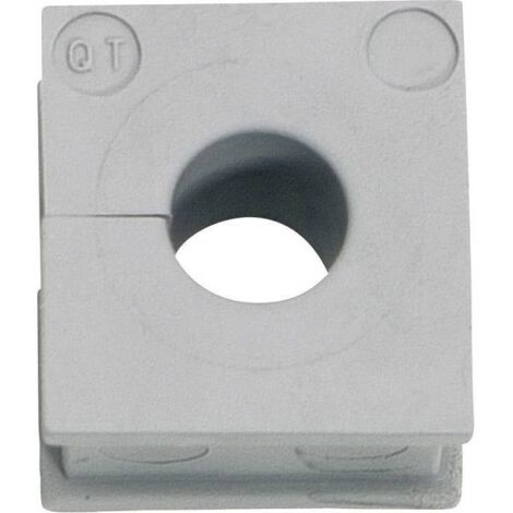 Icotek QT 10 Passacavo Ø (max.) 11 mm Gomma Grigio 1 pz.