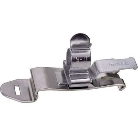 Icotek SFZ/SKL 9-11 Morsetto di schermatura per barre Ø (max.) 11 mm Acciaio armonico 1 pz.