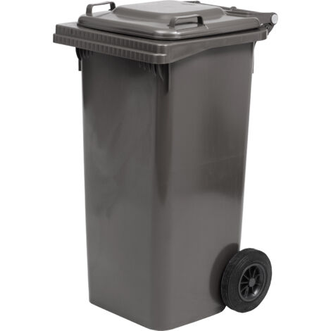 ICS BIDONE QUADRO PER DIFFERENZIATA Lt. 120 - cm. 55x50x94 h col. Grigio