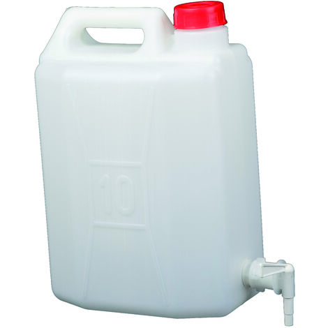 Ics tanica in plastica per alimenti con rubinetto lt. 10  - ICS