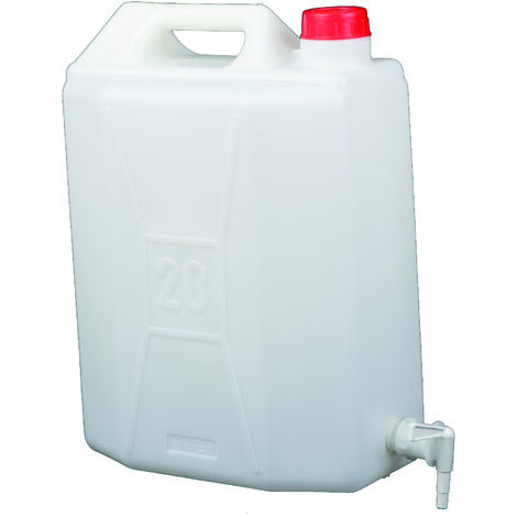 Ics tanica in plastica per alimenti con rubinetto lt. 20  - ICS