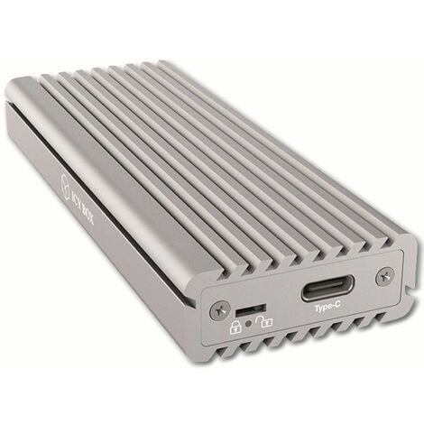 ICY BOX Festplattengehäuse IB-1817Ma-C31, M.2 PCIe SSD auf USB 3.1 Type-C, M-Key