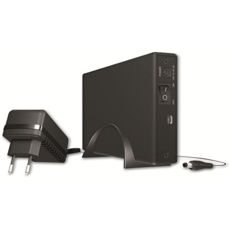 ICY BOX IB-377-C31 Gehäuse für 3,5  SATA HDD Externe Gehäuse