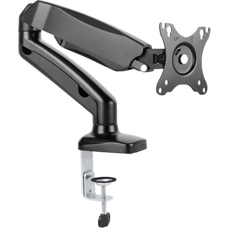 ICY BOX IB-MS303-T simple Support de table pour écran 25,4 cm (10) - 68,6 cm (27) réglable en hauteur, inclinable, mobile R454811
