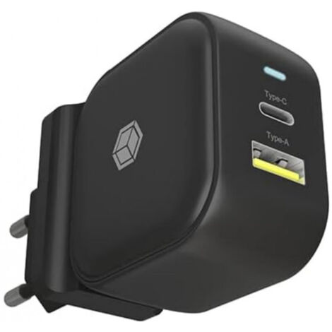 Icy Box Steckerladegerät IcyBox für USB Power Delivery 2 Ports retail (IB-PS106-PD)