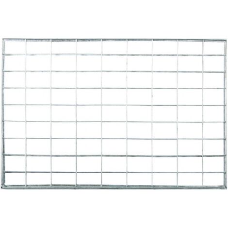 ID MAT - Tapis grattant grille métallique - 40x60 cm