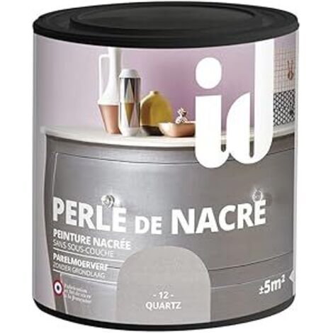 ID VERNICE DI FINITURA PERLE DE NACRECOLORE QUARZO - 0.5 LT