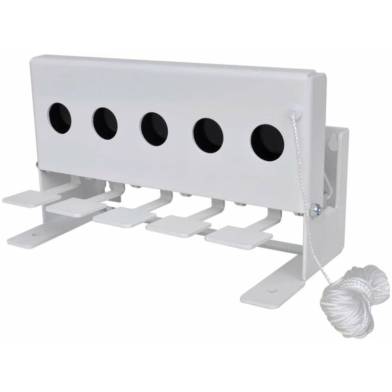 

idaXL Blanco para biatlon 5 orificios con cable de reinicio