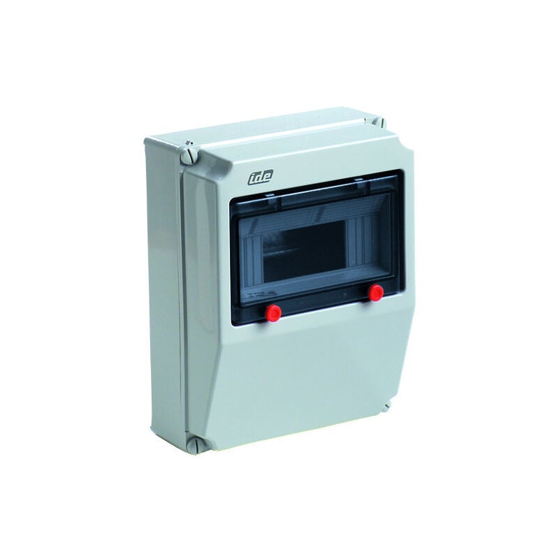 IDE - 178p - Coffret étanche Ip67 Pour Prise - 1 Rangée De 9 Modules Pryma