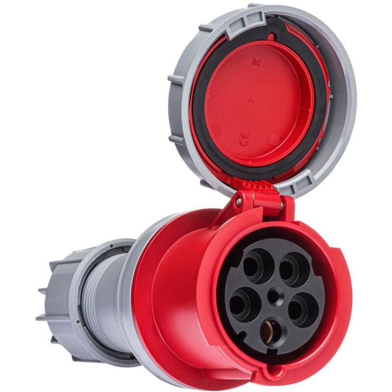 IDE - Fiche Femelle Tétrapolaire 125a 3p+n+t - étanche Ip67