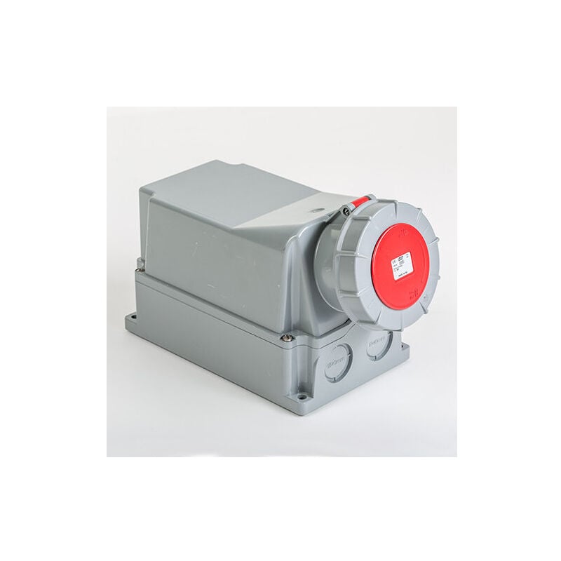 Socle De Prise Tétrapolaire 125a 3p+n+t Avec Fil Pilote - étanche Ip67 IDE