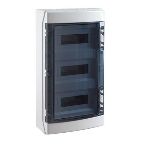 IDE TABLEAU ÉLECTRIQUE ÉTANCHE 3 RANGÉES DE 12 MODULES IP65 - CDN36PT3F/RR