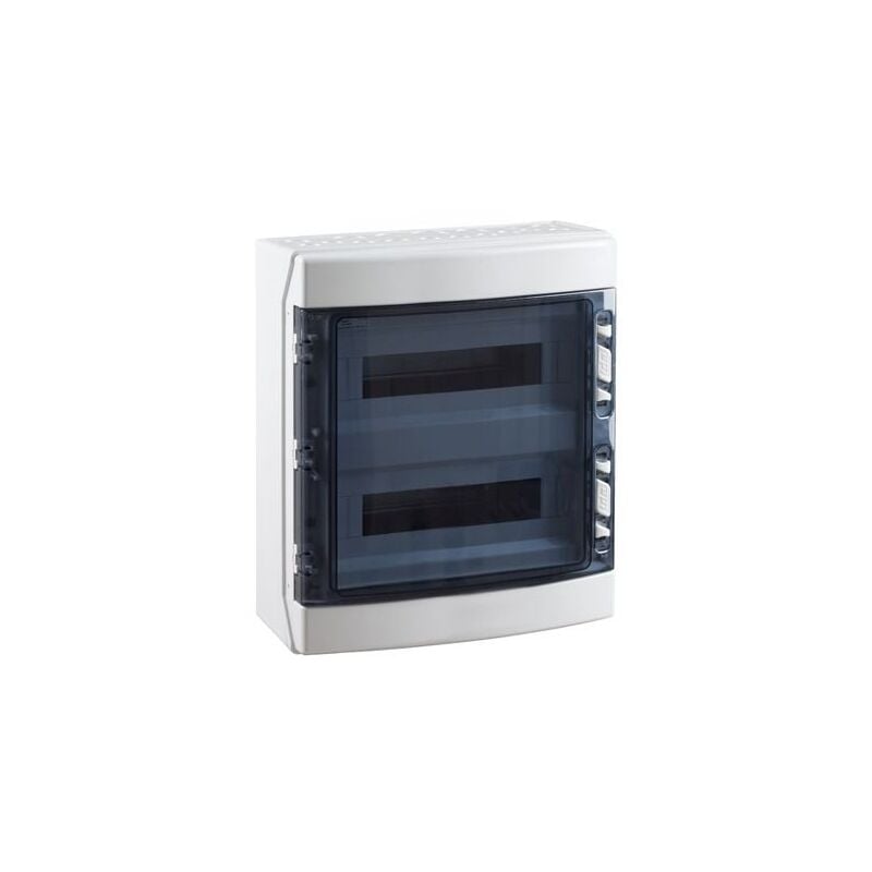 Tableau électrique étanche 2 rangées de 18 modules IP65 - CDN36PT2F/RR - IDE