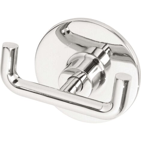 SALONE SRL IDEA CROCHET POUR PORTE-SERVIETTES EN ACIER ADHÉSIF/VIS -285039B