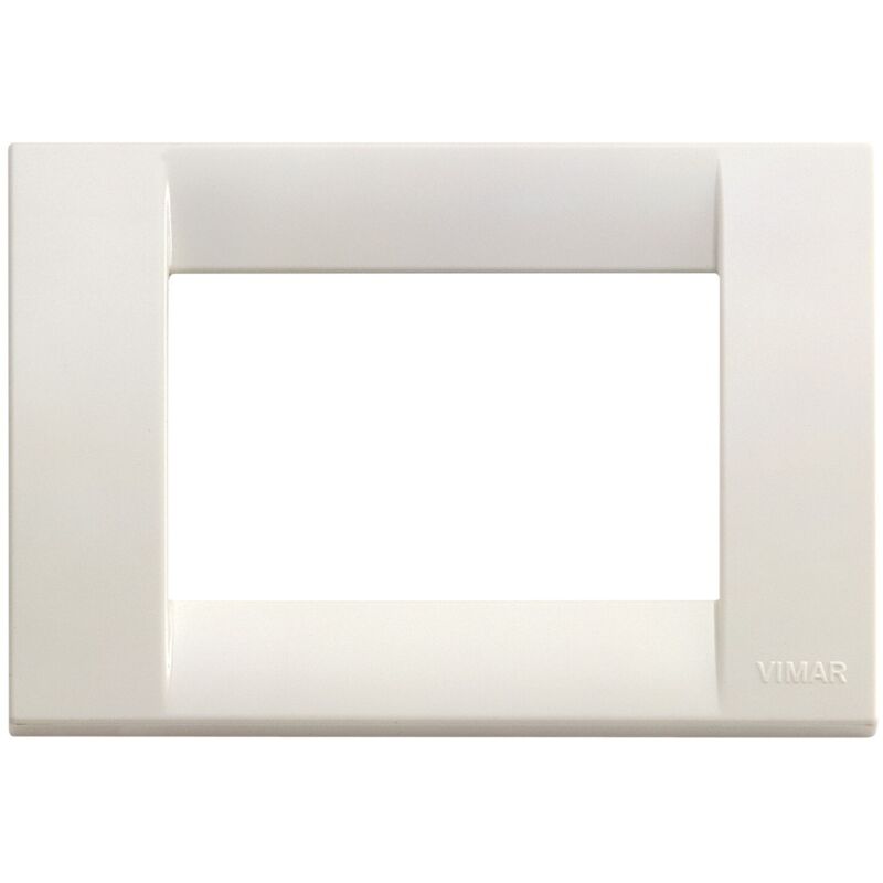 Idea Placca Tecnopolimero 3 Moduli Colore Bianca 16743.04 Vimar