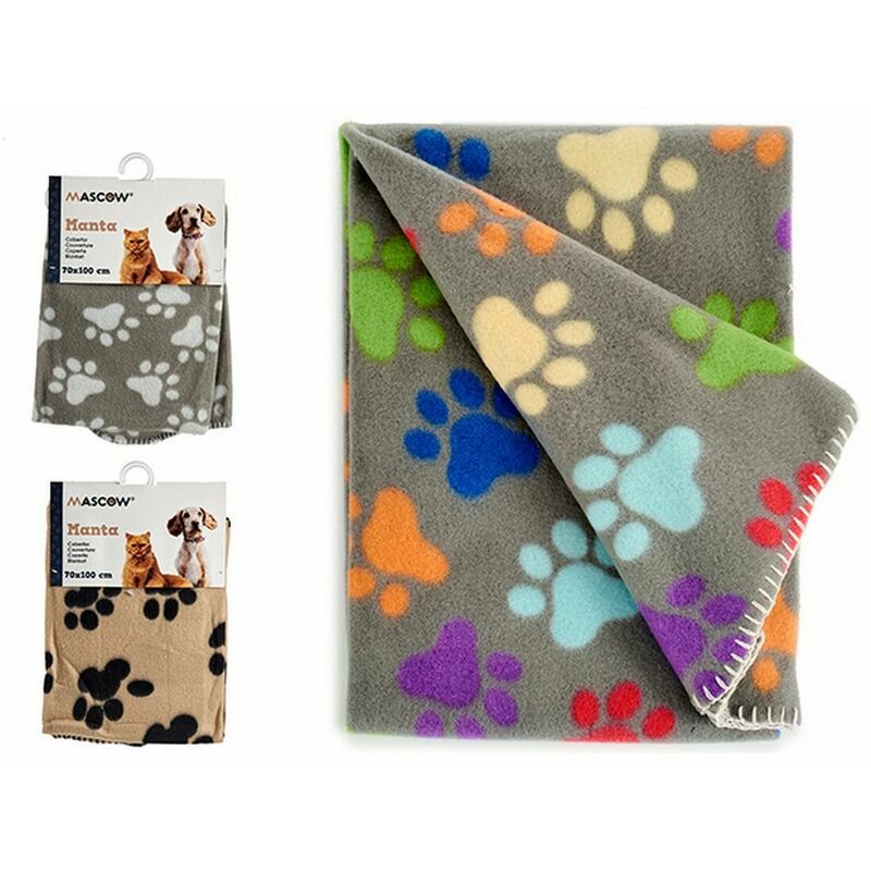 

Manta Mascotas Poliéster (100 x 1 x 70 cm) (1 uds) - Mascow