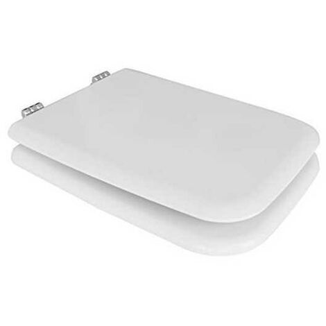 CARRARA & MATTA Ideal Conca Abattant WC Blanc Bois 340210 C&M