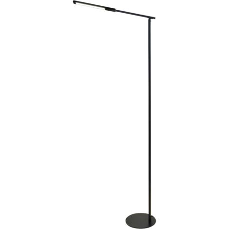 IDEAL DA LETTURA NERO IN ALLUMINIO A LED CCT 3000K - 4000K - 5000K - 6000K - 10W - 1000 lm ORIENTABILE E DIMMERABILE