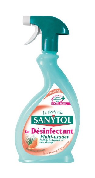 Désinfectant multi usage pamplemousse 500 mL - Sanytol