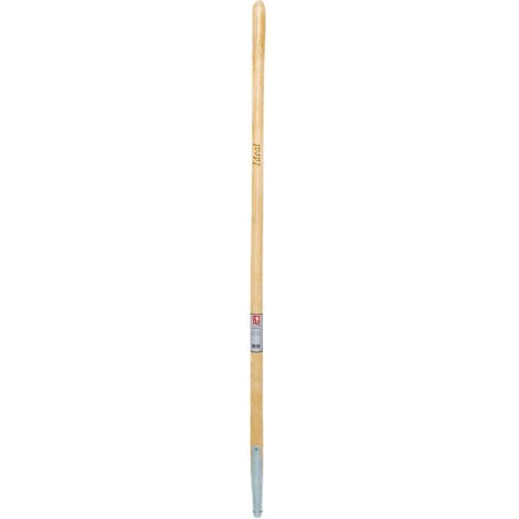 Ideal Gabelstiel 135 cm gebogen mit Kappe/Schienenzwinge