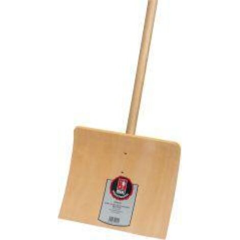 Ideal Kinder-Schneeschieber Holz mit Stiel