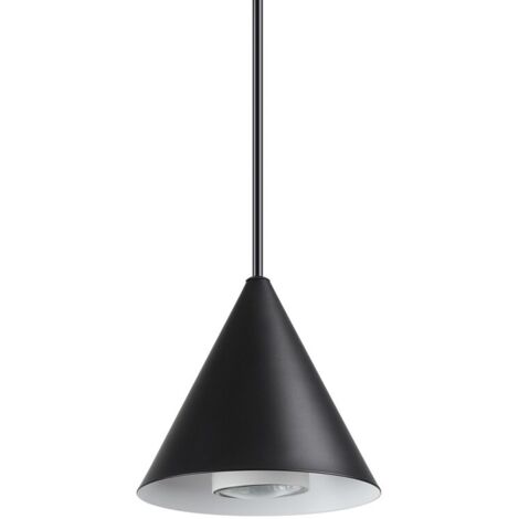 Ideal Lux A-LINE - Suspension d'intérieur Dome Plafonnier 1 Lumière Noir, GU10