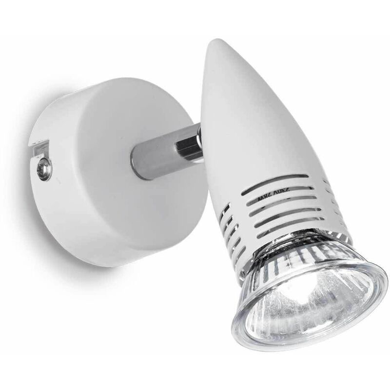 01-ideal Lux - ALFA white wall light 1 bulb