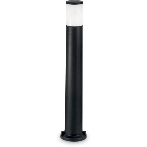 Ideal Lux Amelia - 1 Licht Außenpoller Licht Schwarz IP55, E27