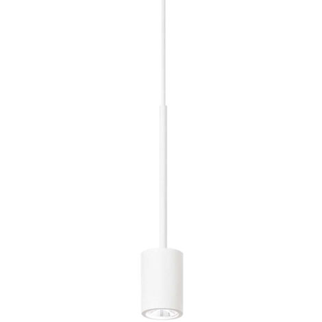 Ideal Lux ARCHIMEDE Plafón Colgante Cilindro LED Integrado Blanco 250Lm 3000K