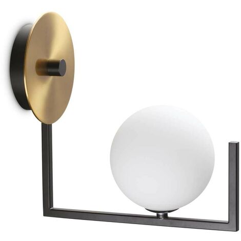 Ideal Lux BIRDS Applique Globe Noir
