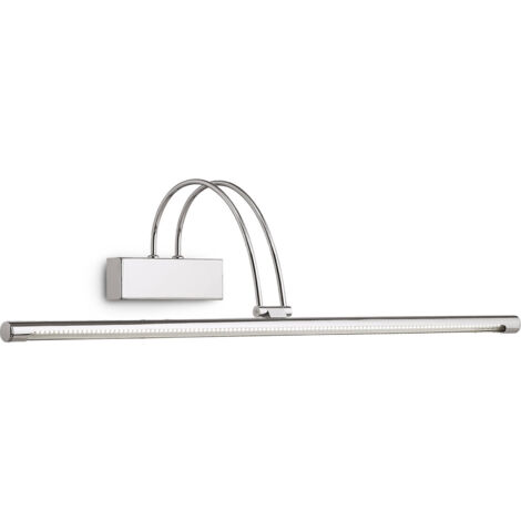 Ideal Lux Bow - Applique murale à LED Large Picture Chrome