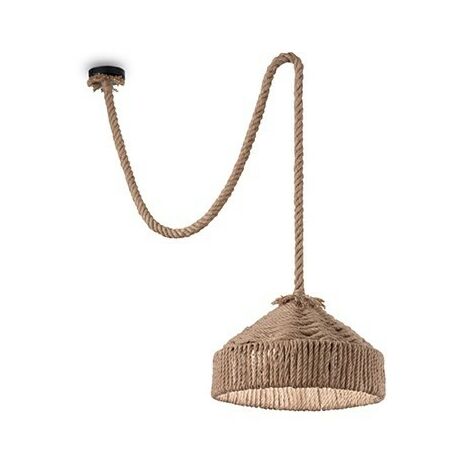 Ideal Lux Canapa - 1 Light Dome Deckenanhänger Braun, E27