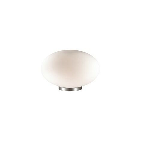 Ideal Lux Candy - Lampe de table Globe à 1 lumière, blanc, G9