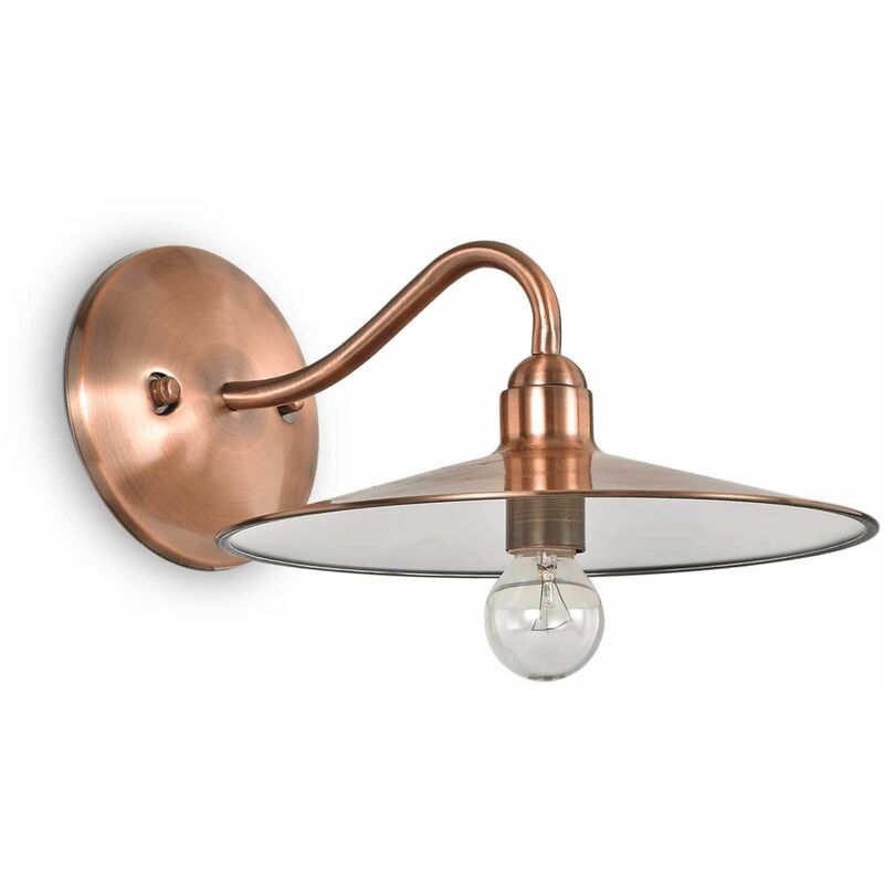 01-ideal Lux - CANTINA copper wall light 1 light